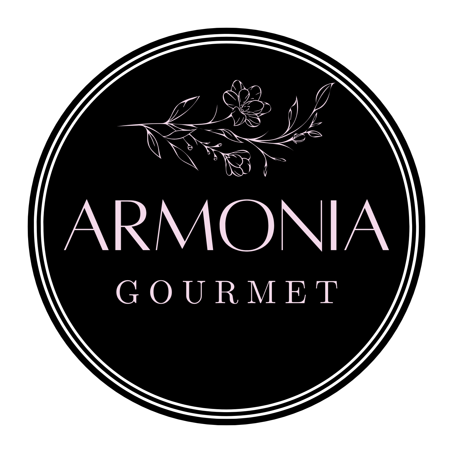 Armonia circle Logo (Black)